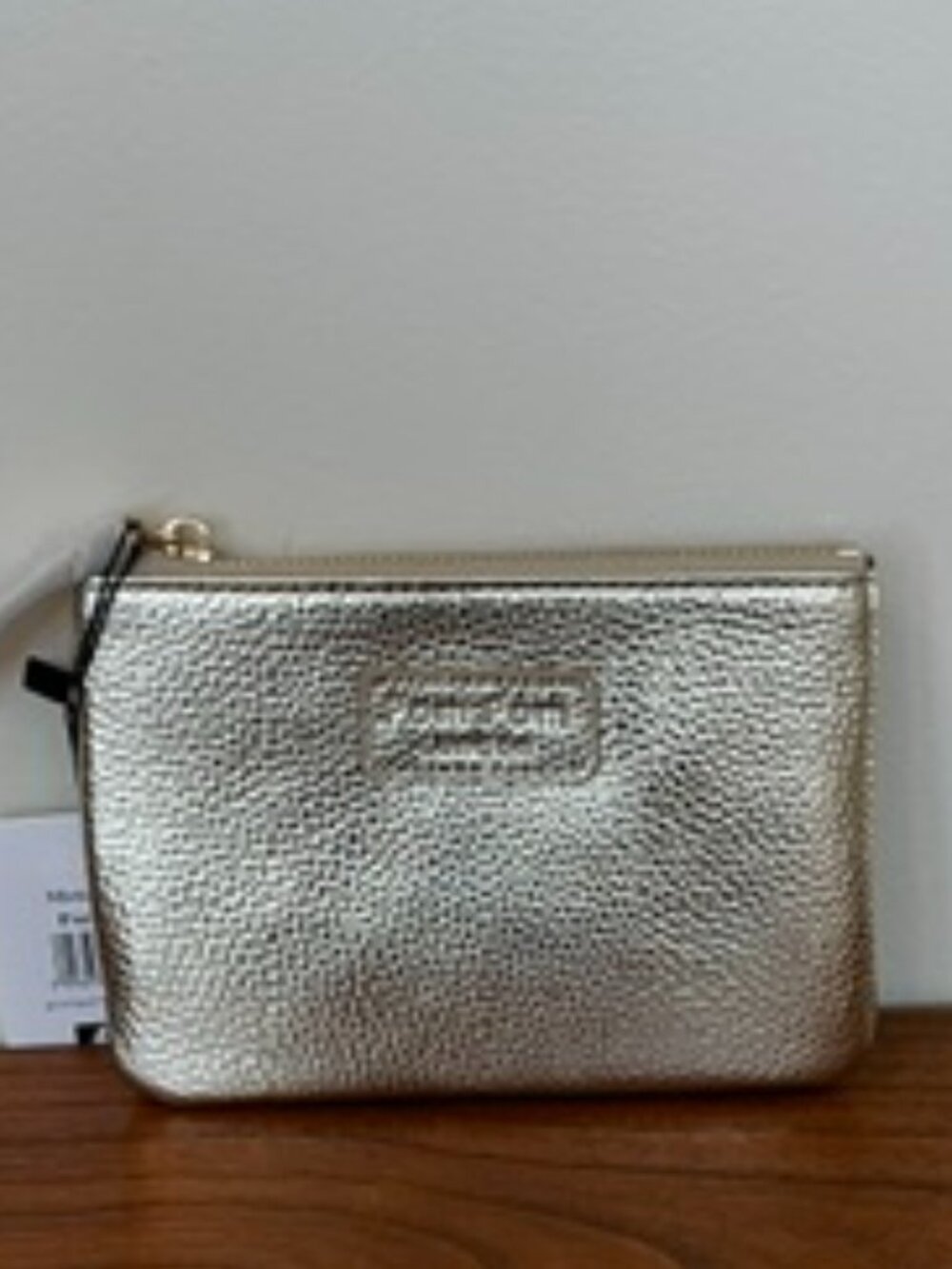 Pom Pom London Coin Purse Gold